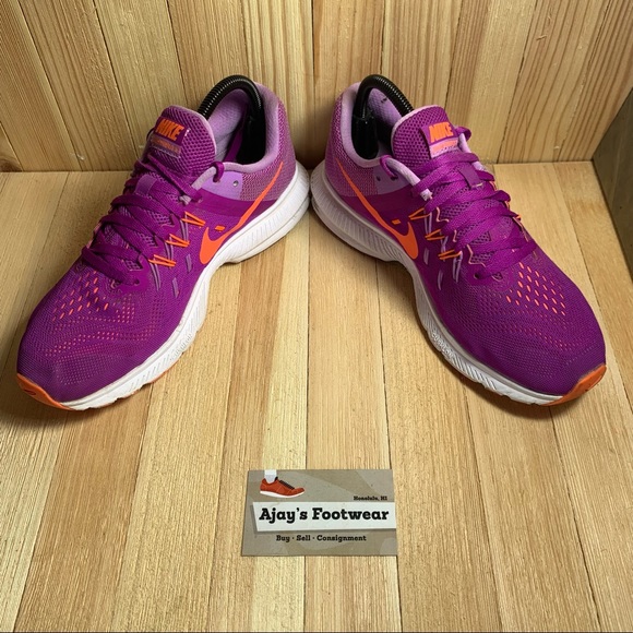 Nike Zoom Winflo 2 Women’s Lace Up Purple Gym Running Shoes Size: 8.5 807279-501 - Picture 3 of 11